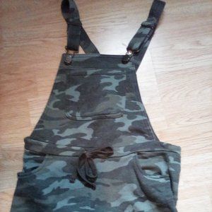 Camo Romper Overall Shorts 10 Justice